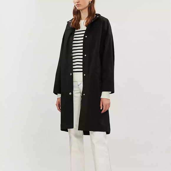 Maje Jackets & Blazers - MAJE Trench Coat In Black Sz 1